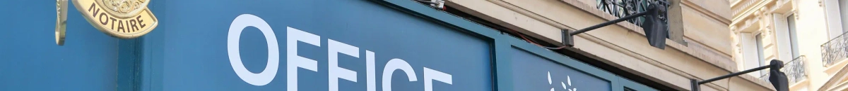 Présentation de l'office notarial