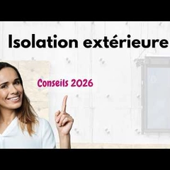 Isolation extérieure : réduisez vos pertes de chaleur